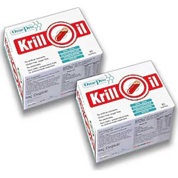 Krill Yağı Krill Oil Omepro Krill Yağı 60 Kapsül x 2 Adet
