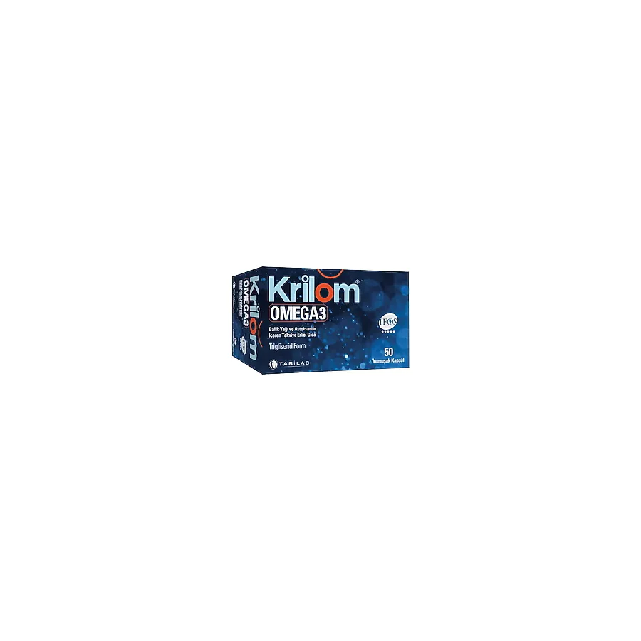 Krilom Omega 3 Balık Yağı 50 Kapsül