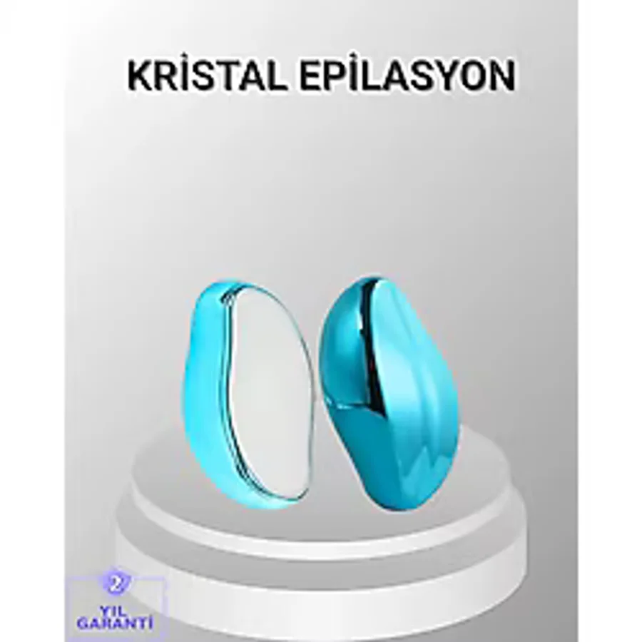 Kristal Epilatör Tüy Alma Aparatı Topuk ve Ölü Deri İçin Uygun - Çok Renkli