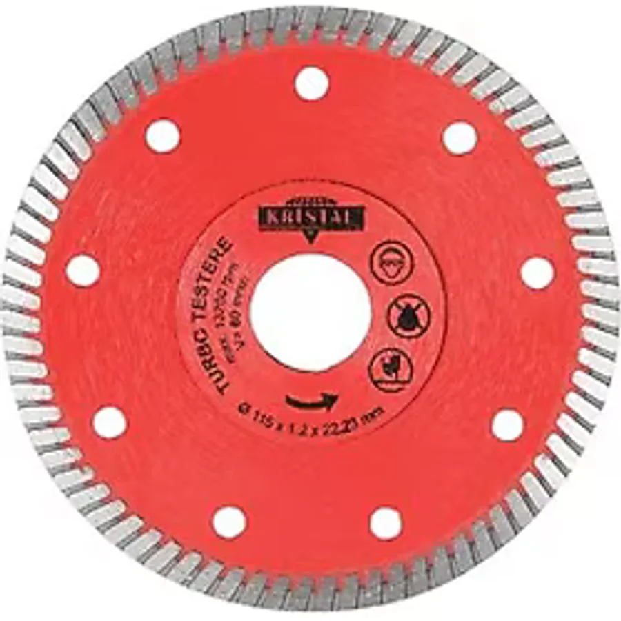 Kristal Turbo Elmas Testere 115 mm