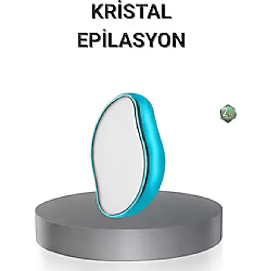 Kristal Tüy Alıcı Epilatör Kremsiz Kullanım Yüz ve Vücut İçin - Ahşap