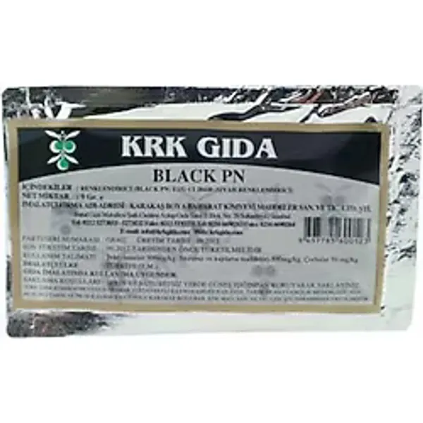 Krk Gıda Boyası 9 Gr. Siyah - Black Pn