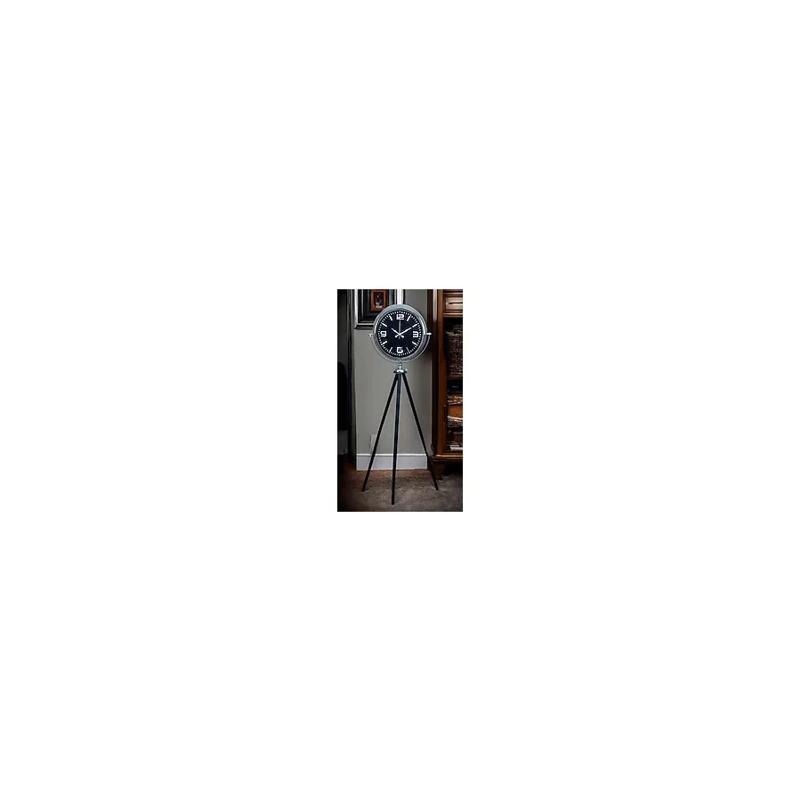 Krom Asil Tripod Ayaklı Saat