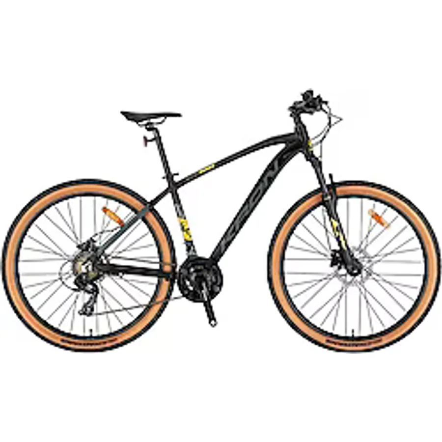 Kron XC 100 HD Siyah-Sarı 21 Vites 26 Jant Erkek Dağ Bisikleti