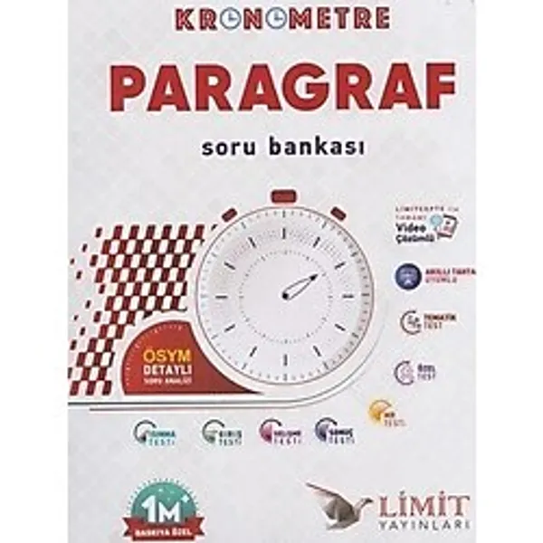 Kronometre Paragraf Soru Bankası 1M Baskıya Özel