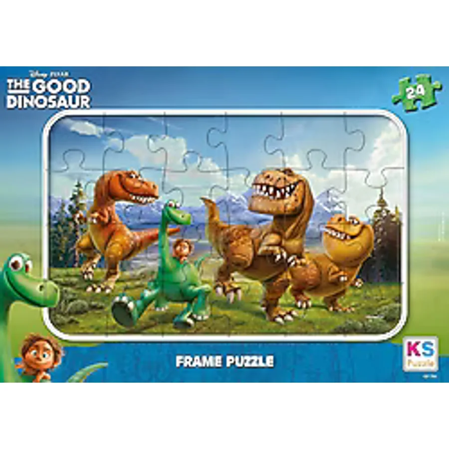 KS Games Good Dinosaur 24 Parça Frame Puzzle GD704