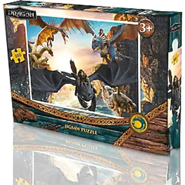 KS Games How To Train Your Dragon 100 Parça Çocuk Puzzle HD714