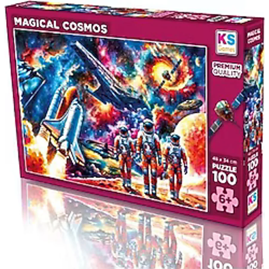 KS Games Magical Cosmos 100 Parça Çocuk Puzzle 31506