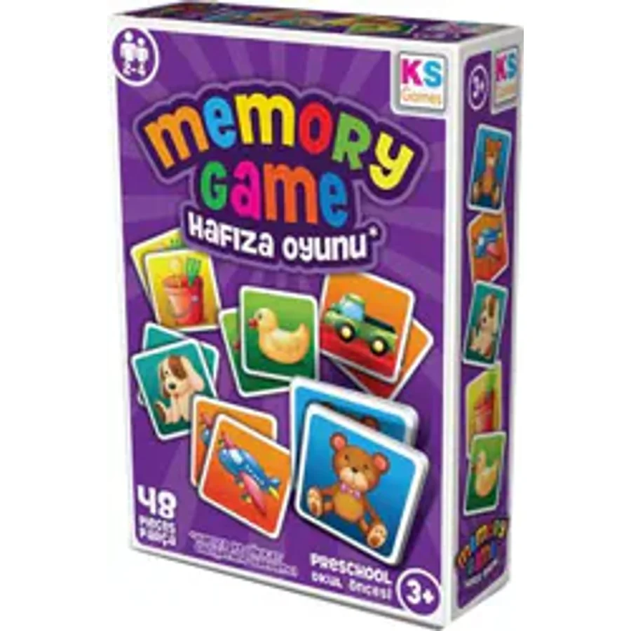 KS Games Memory Game Hafıza Oyunu 48 Parça