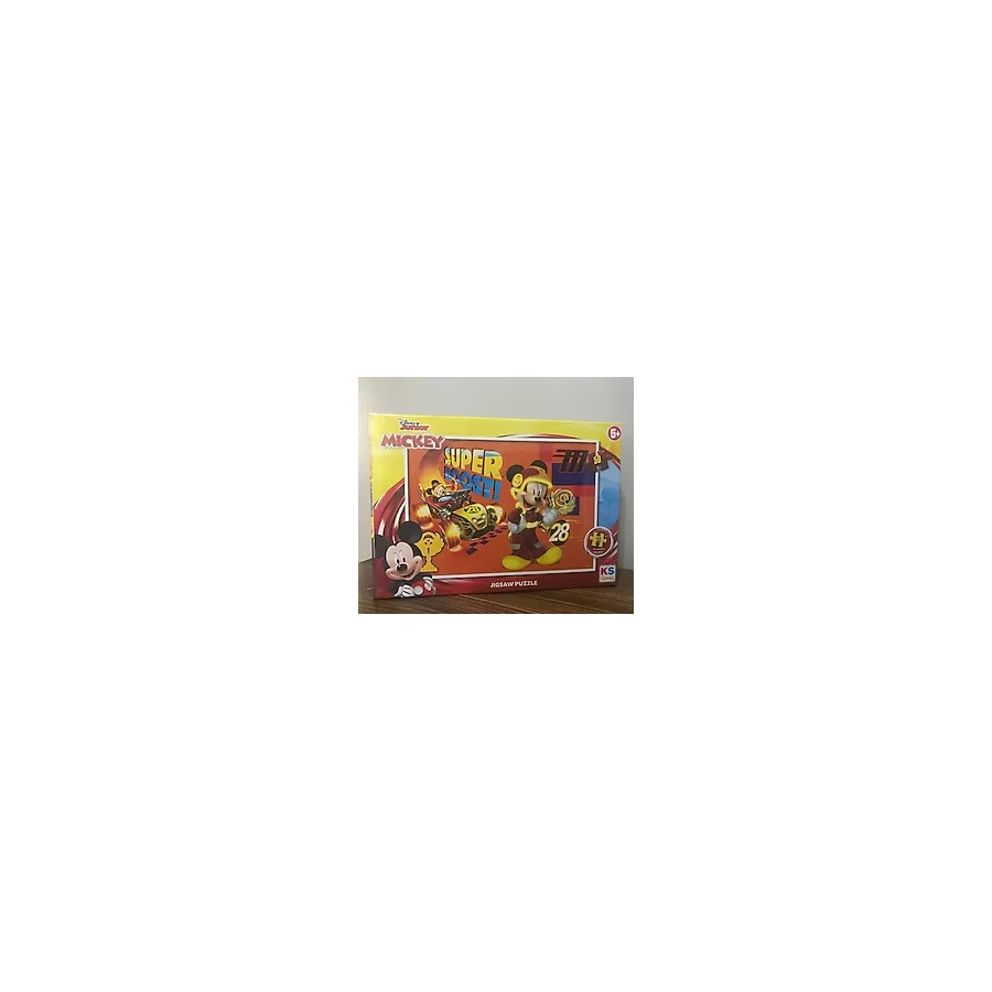 Ks Games Mickey 50 Parça Çocuk Puzzle