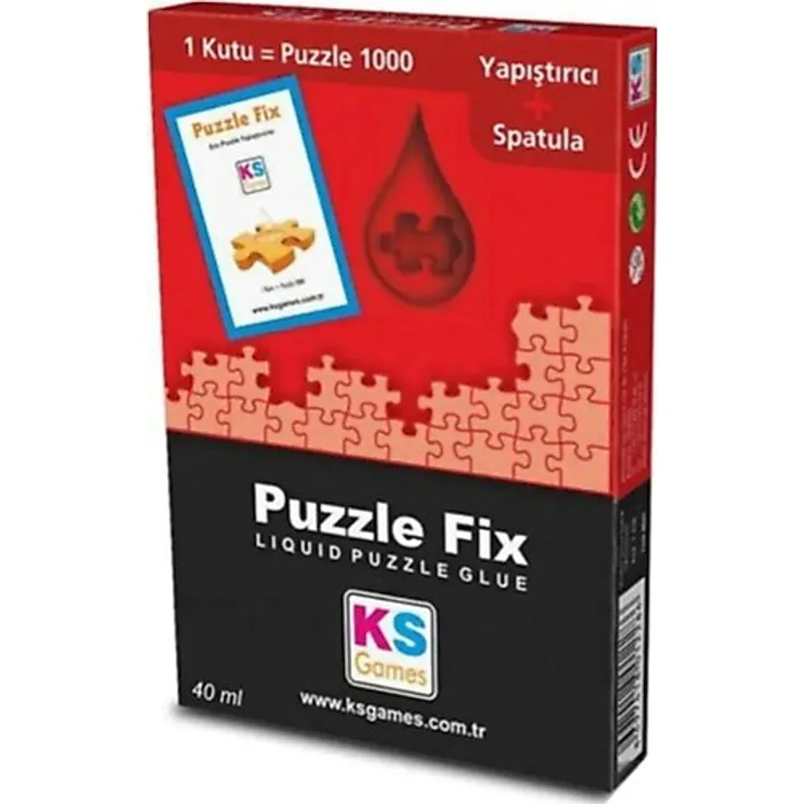 Ks Games Puzzle Yapıştırıcısı Sıvı + Spatula 45 ML