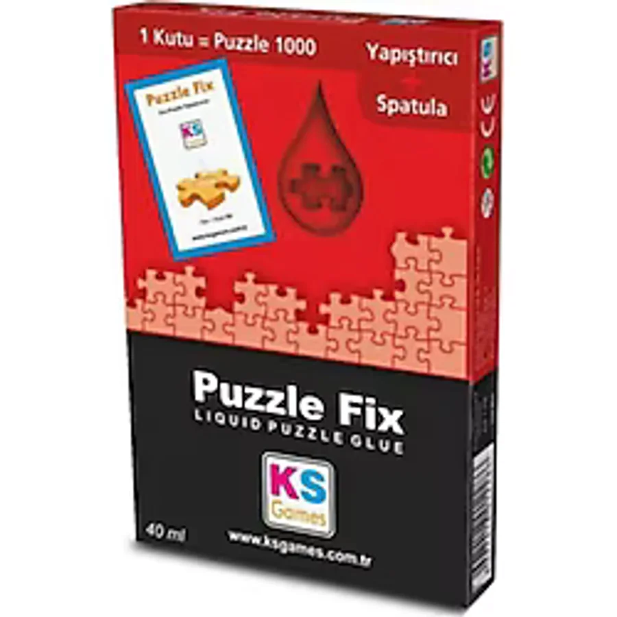 Ks Games Puzzle Yapıştırıcısı Sıvı + Spatula 45 ML