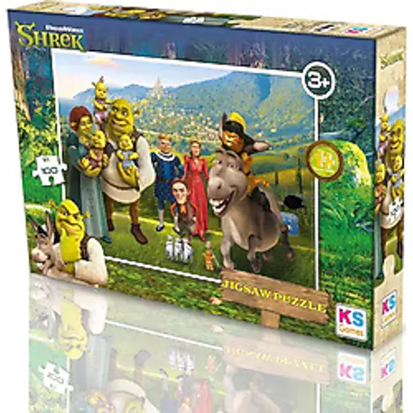 KS Games Shrek 100 Parça Puzzle SH714