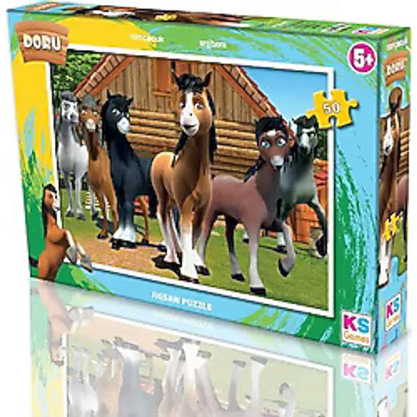 KS Games TRT Doru 50 Parça Çocuk Puzzle DORU709