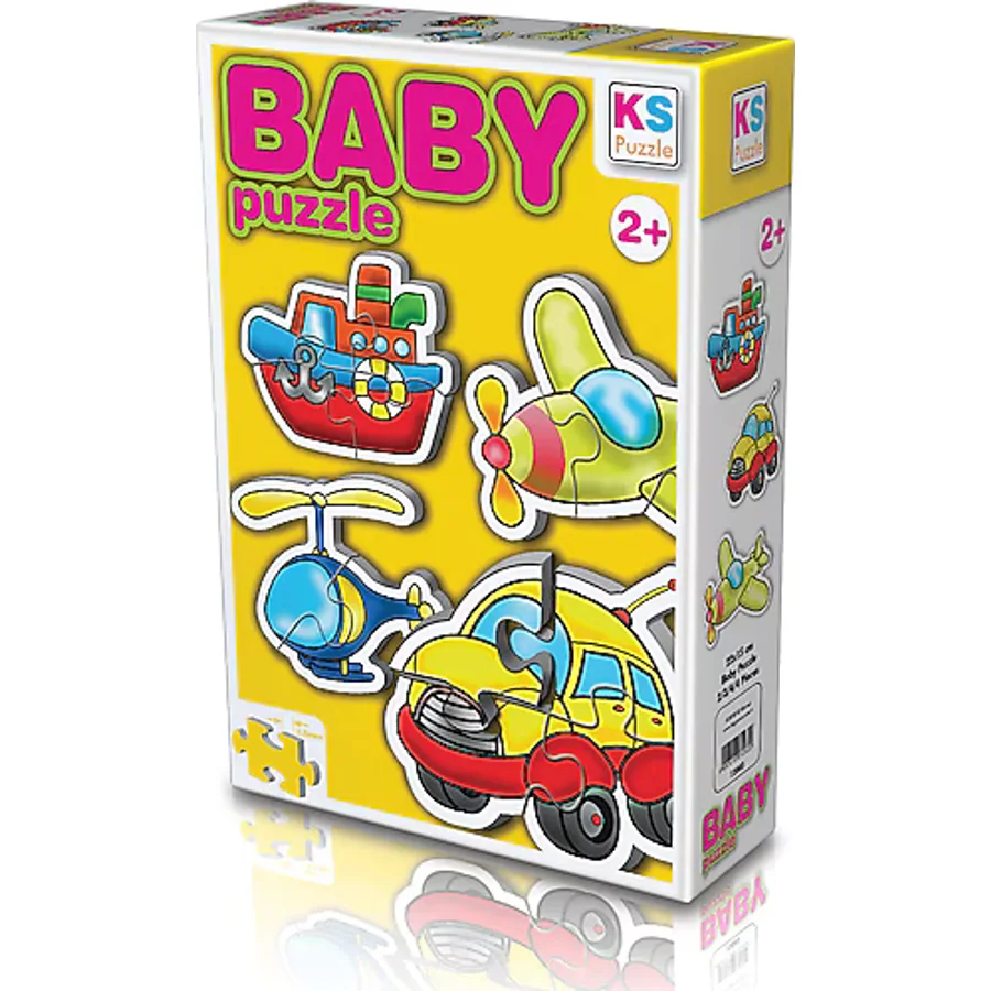 KS Games Ulaşım Araçları Baby Puzzle