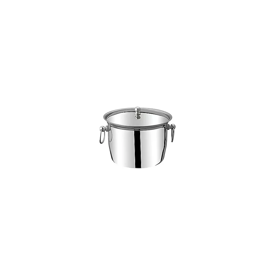 KT Home Buz Kovası Termoslu Küçük Paslanmaz Otel Bar 12 x 9 cm