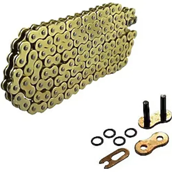 Kuba Superlight 125 cc Oringli Gold Teker Zinciri 428-136 Bakla(Uzun Zincir) Supermoto