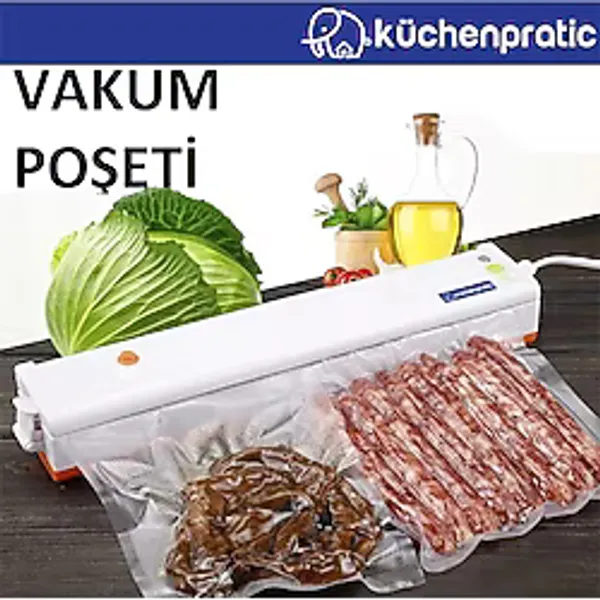 Küchen Pratic Tırtıklı Vakum Makinesi Poşeti 30x40cm 25 adet