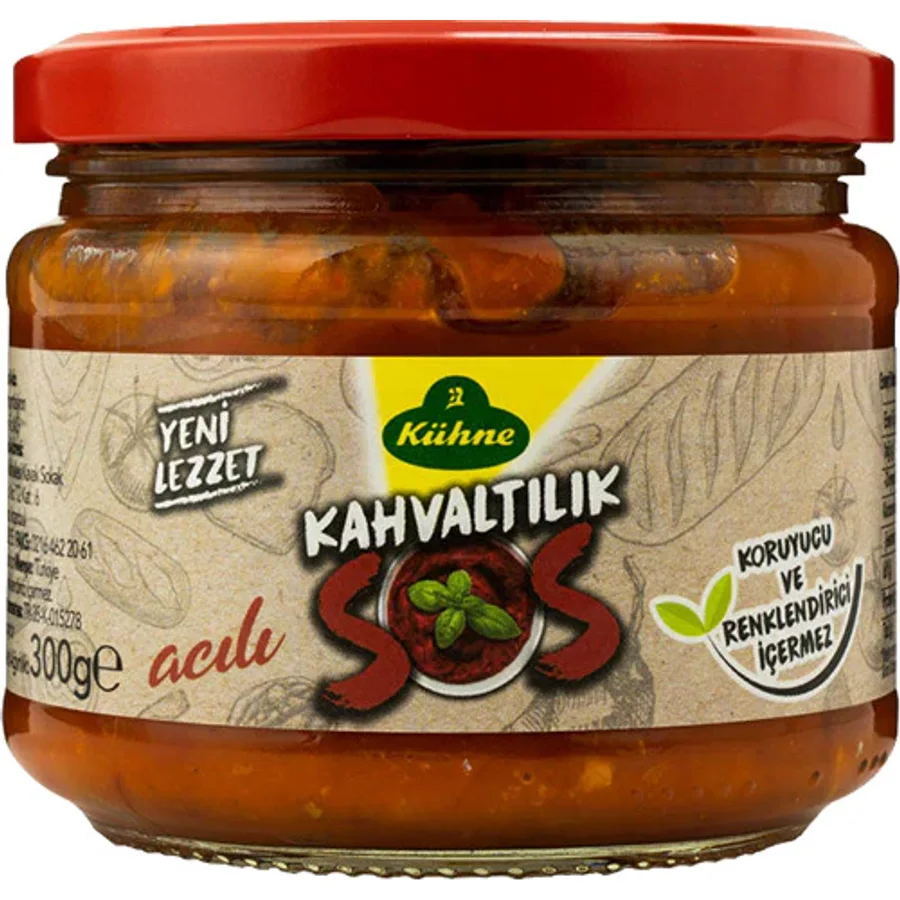 Kühne 300 gr Acı Kahvaltılık Sos