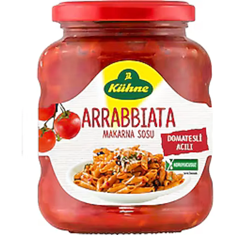 Kühne Arrabbiata Makarna Sosu 350 gr