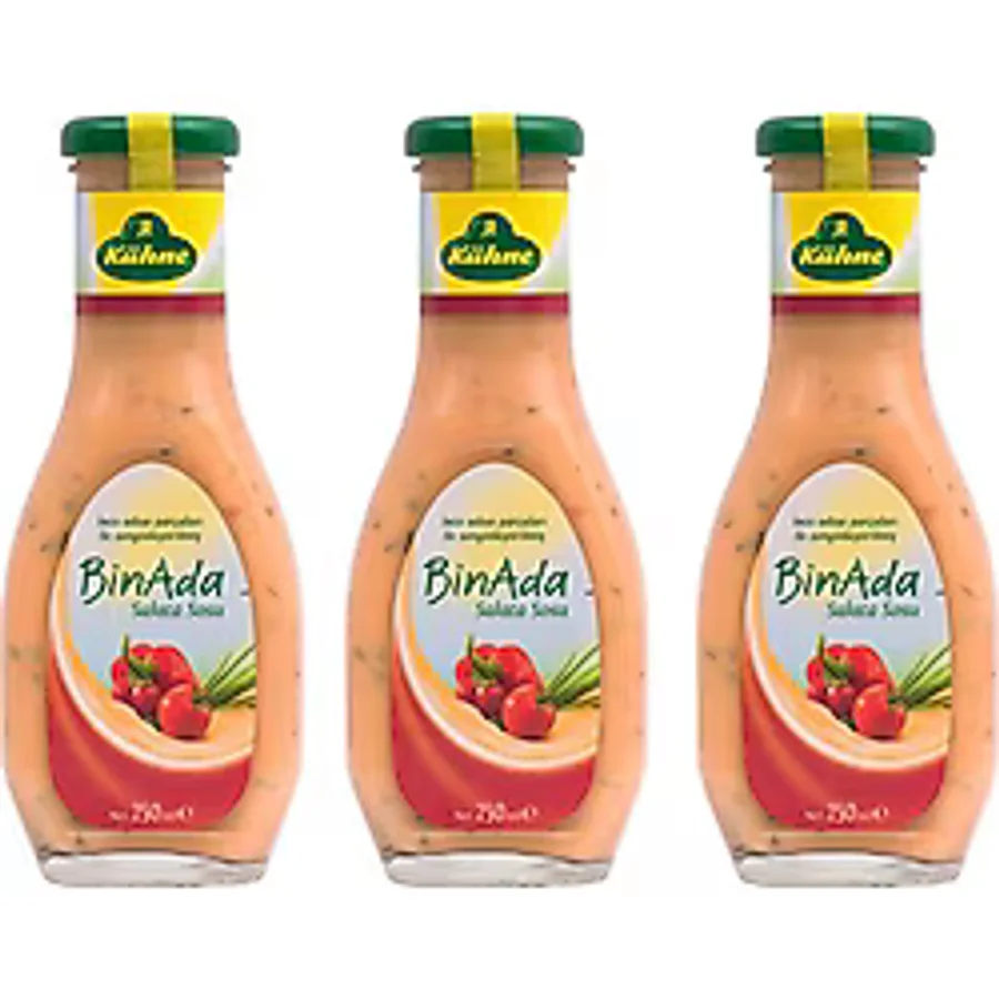 Kühne Binada Salata Sosu 3'lü 250 ml - 750 gr