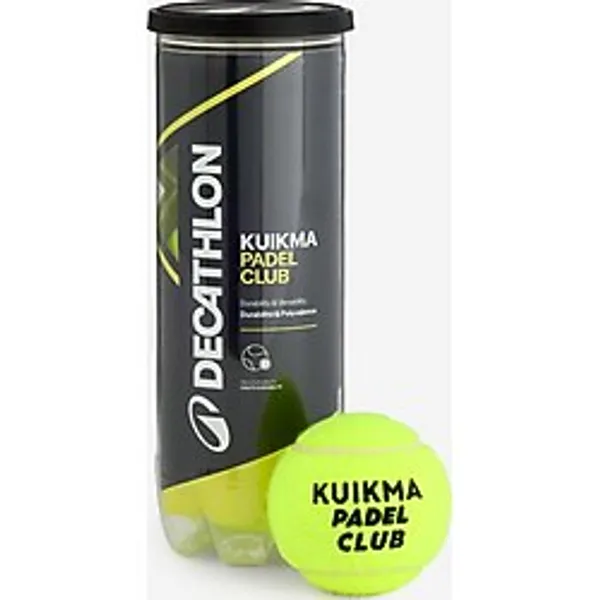 Kuikma Padel Topu - 3 Adet - Pb Club