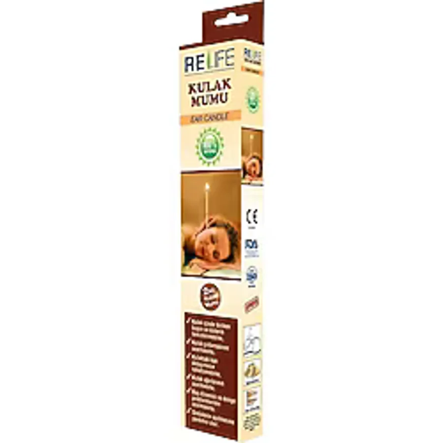 Kulak Temizleme Mumu Çubuğu Ear Candle 2'li x 2