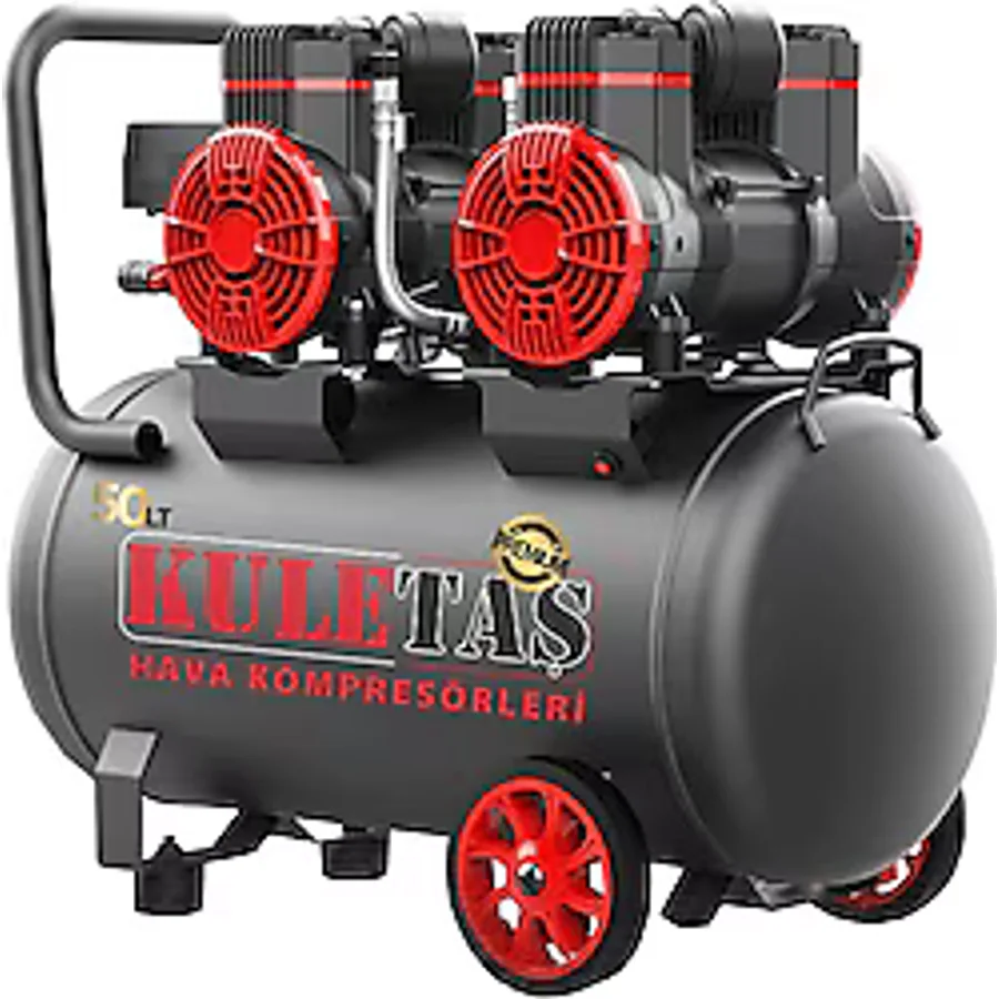 Kuletaş Premium 50 lt 4 Hp Sessiz Yağsız Hava Kompresörü