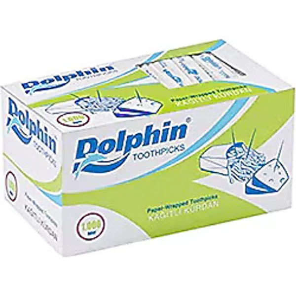 Kullan At Market Dolphin Kağıtlı Kürdan 1000li