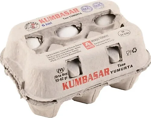 Kumbasar (53-62 gr) 6'lı Yumurta