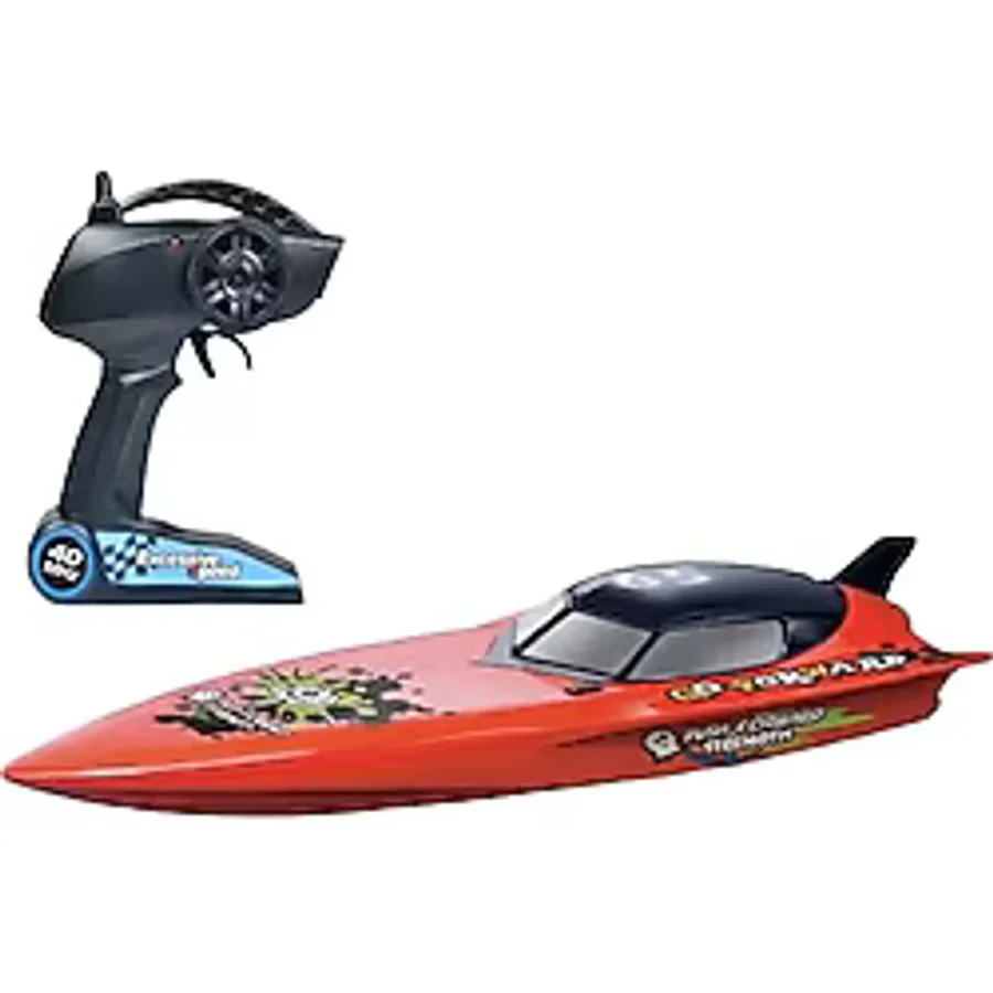 Kumoyu Seawing Cruel Uzaktan Kumandalı Sürat Teknesi, 74 cm, 15 km/s, 2.4 GHz, USB Şarjlı, 7.4V Li-ion Batarya, Kırmızı, RC Yarış Botu