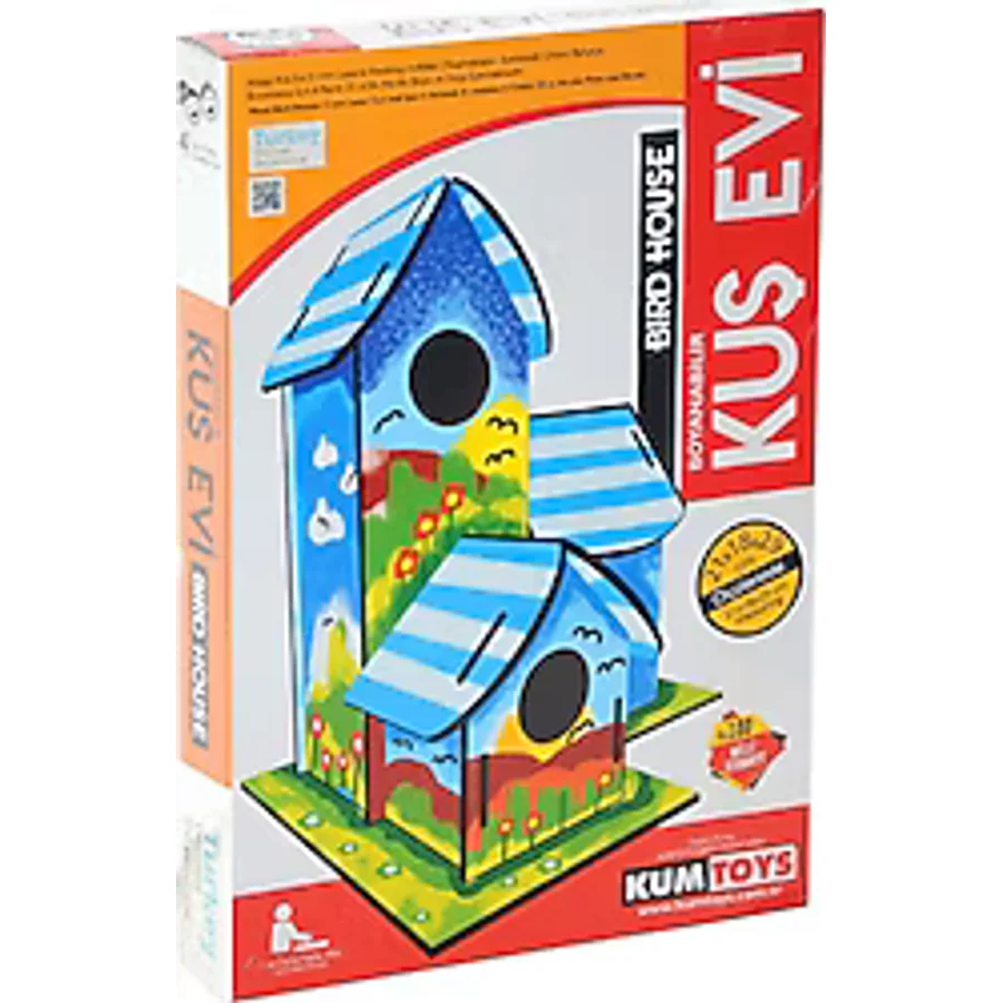 Kumtoys Kuş Evi 3'lü