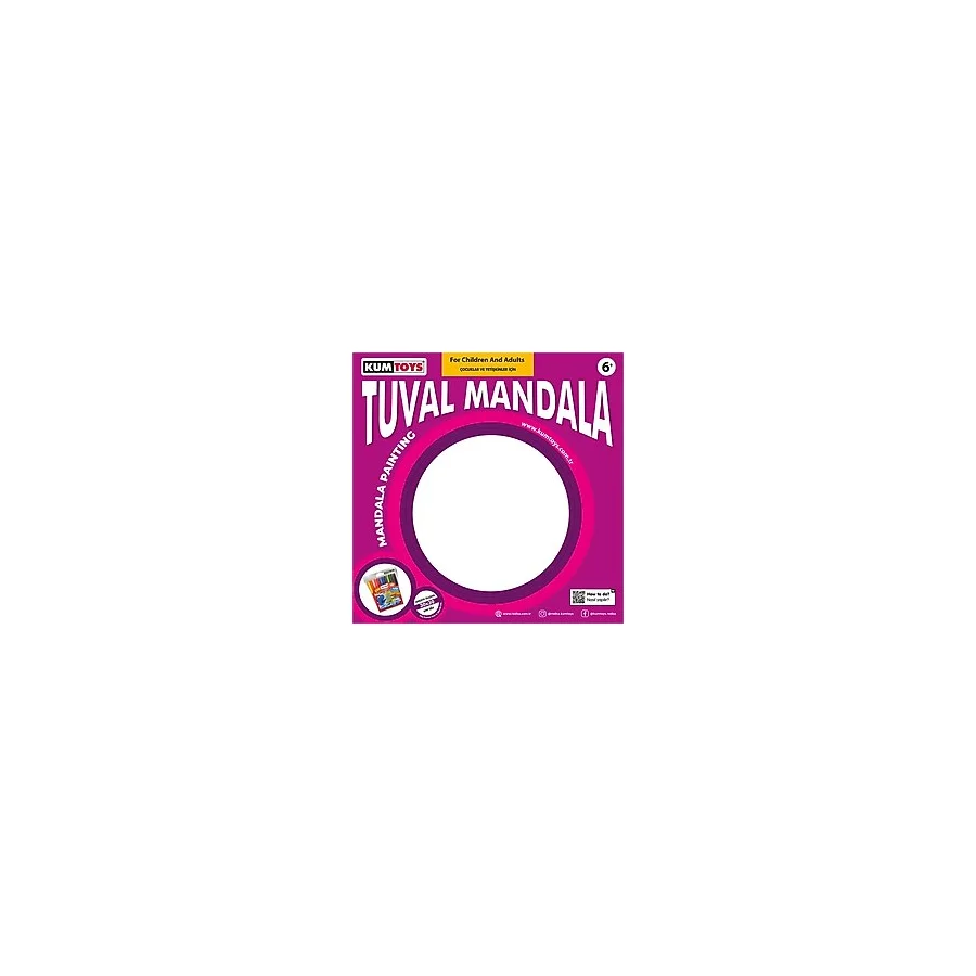 Kumtoys Tuval Mandala - Sanat Seti - Tuval Setleri - Tuval Boyama Mandal Seti