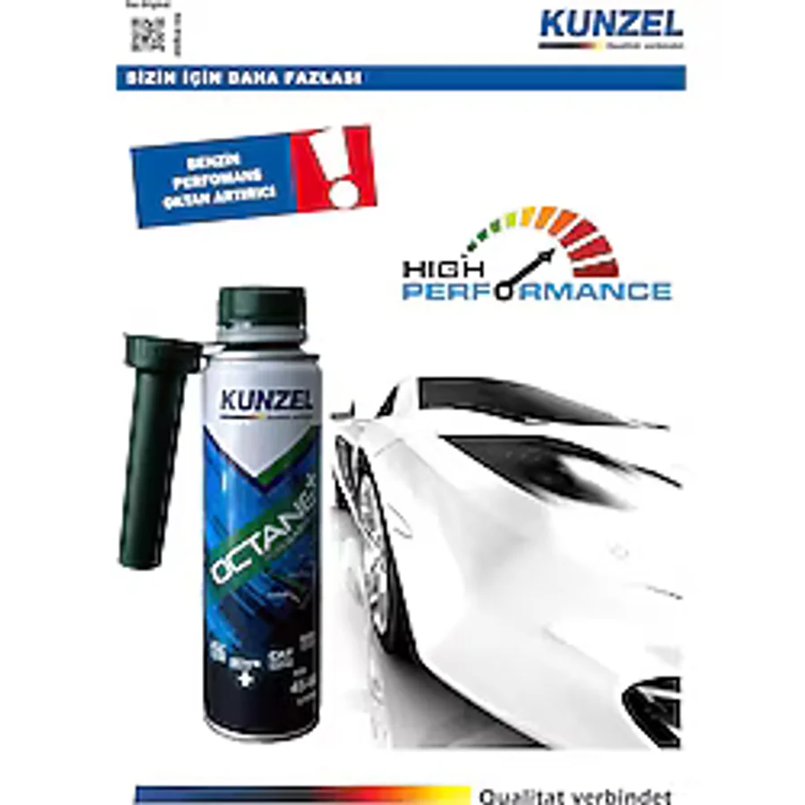 KUNZEL Benzin Oktan Performans Artırıcı 300 Ml