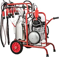 Kurtsan KM04097 Çift Sağım Tek Güğüm 40 L Süt Sağma Makinesi