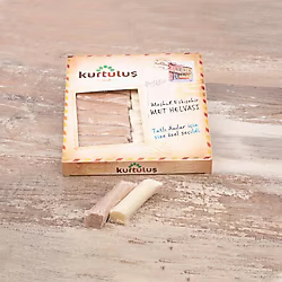 Kurtuluş Özel Kutu Met Helvası Kakaolu ve Sade (400GR) - 400 gr