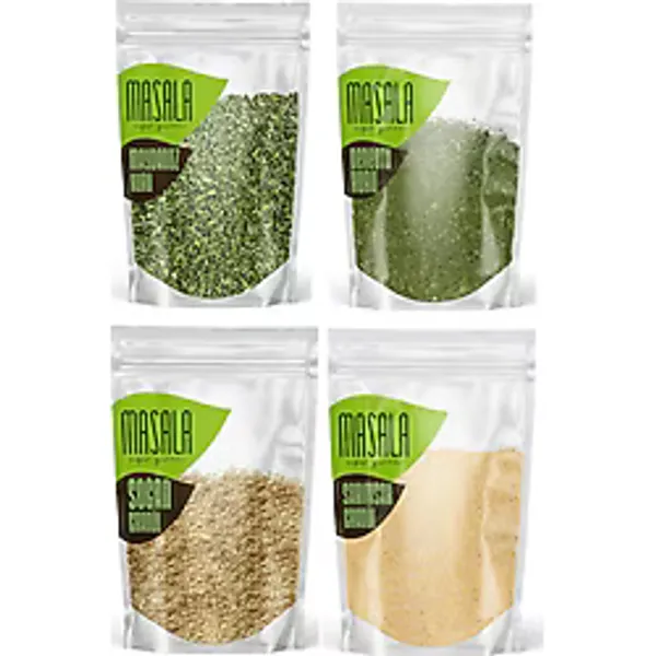 Kuru Sebze Seti Soğan Granül 150 g - Sarımsak Granül 150 g - Dereotu 100 g - Maydanoz 70 g