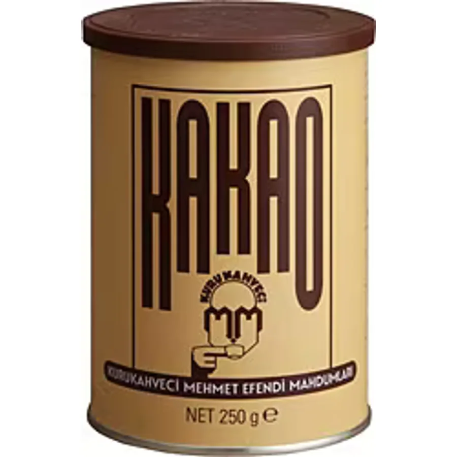 Kurukahveci Mehmet Efendi 250 gr Teneke Kakao