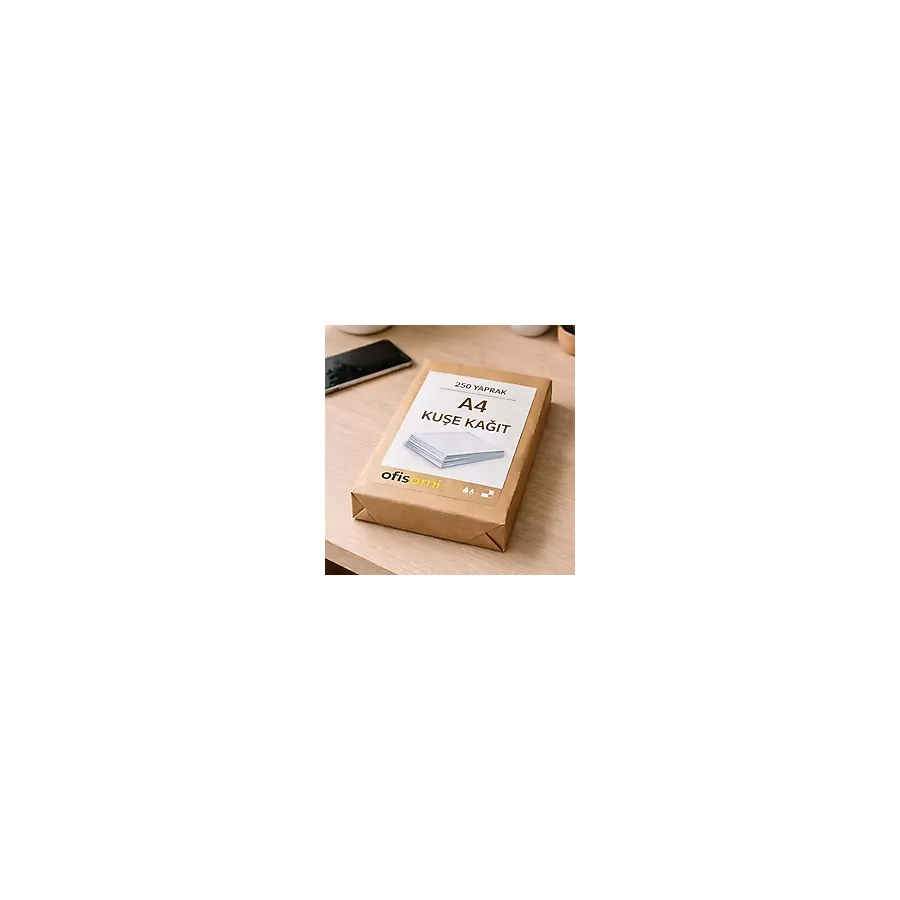 Kuşe Kağıt A4 Parlak 135Gr/m² 250 Adet/Paket