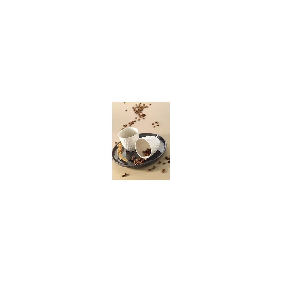 Kütahya Porselen Favo Mug 180 cc 2'li Krem