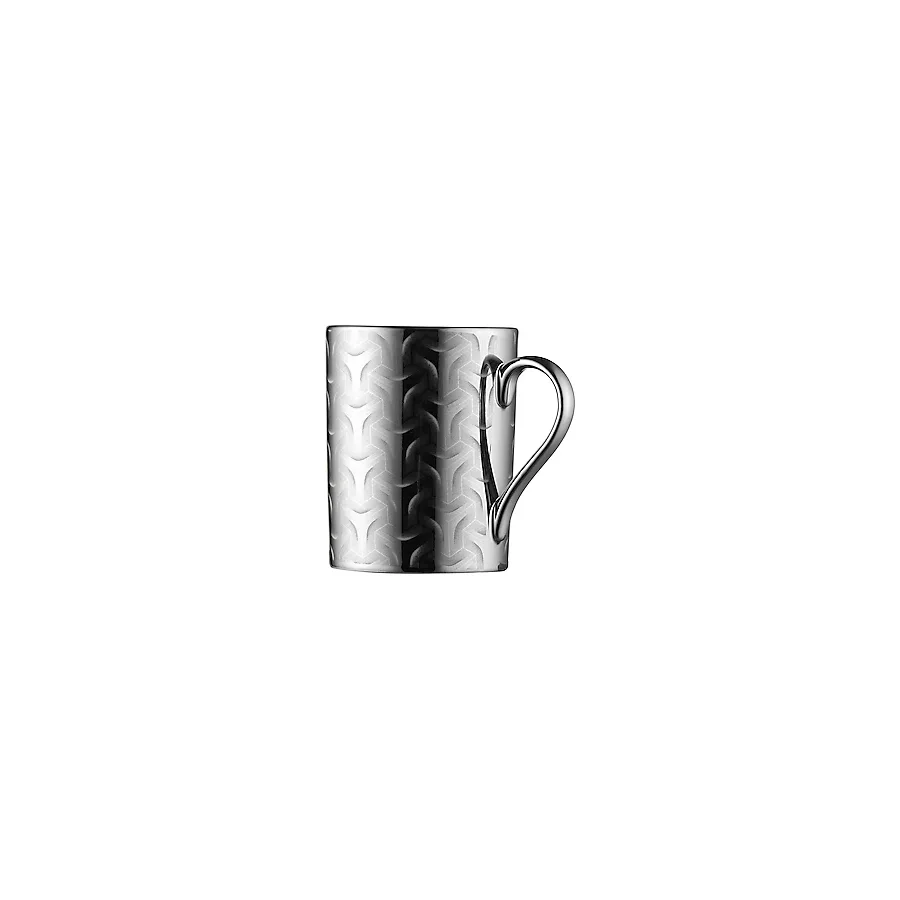 Kütahya Porselen Forest 2'li Mug Bardak Platin 10930
