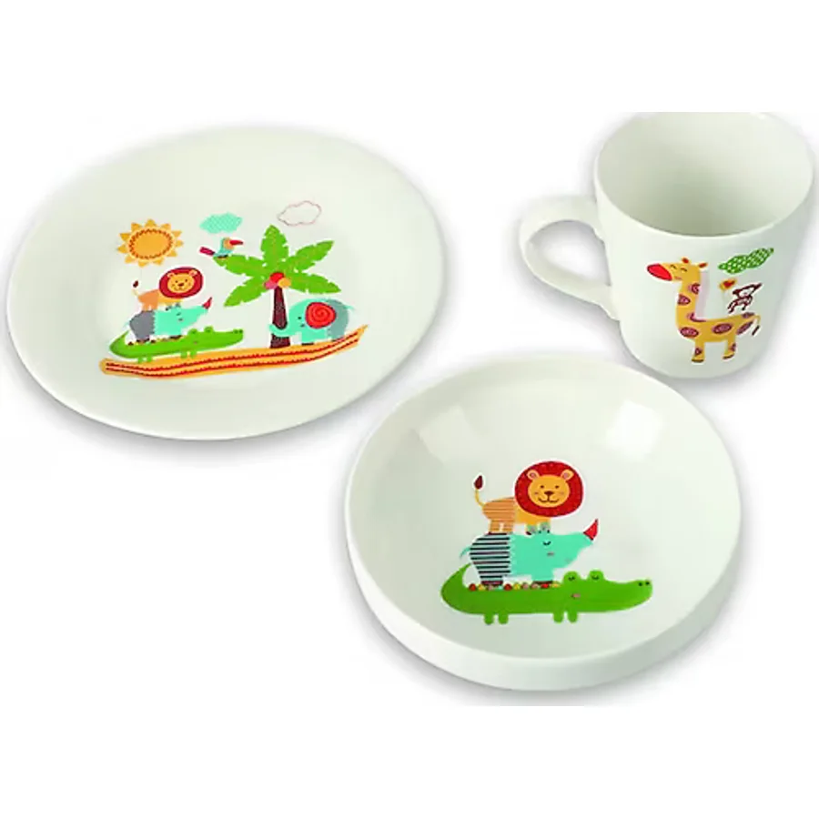 Kütahya Porselen LORDSTORE1 Kütahya Porselen 3'Lü Çocuk Mama Seti