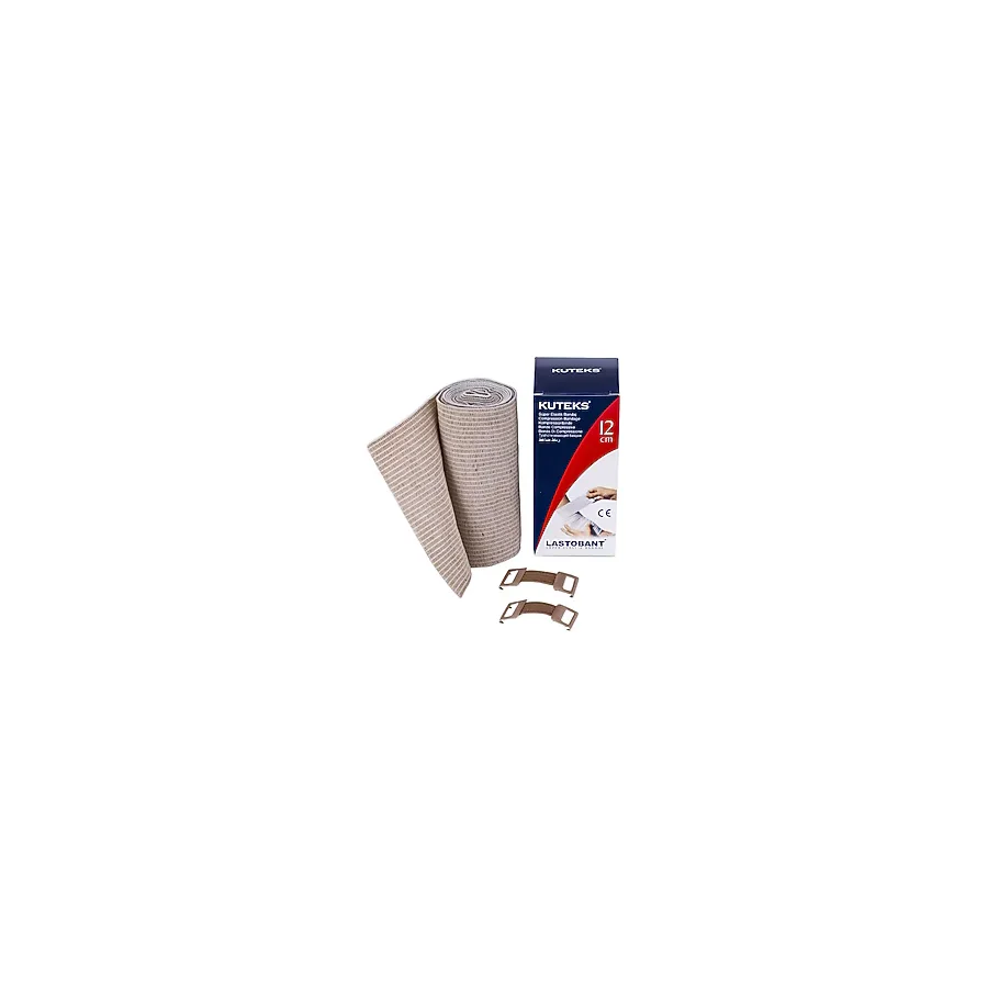 Kuteks Lastobant 12cm x 3.5m Elastik Bandaj