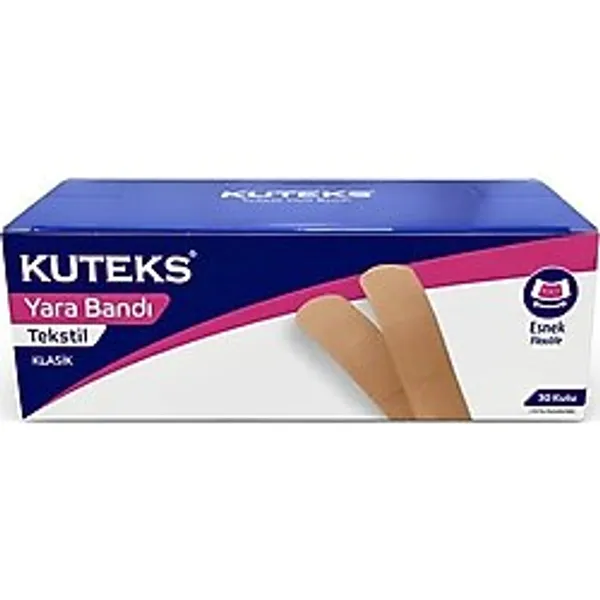 Kuteks Yara Bandı Tekstıl 30Lu