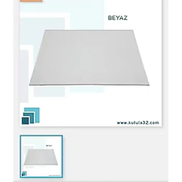 kutula 32 30x30 Mdf Kaplamalı Pasta Altlığı Beyaz(10 adet)