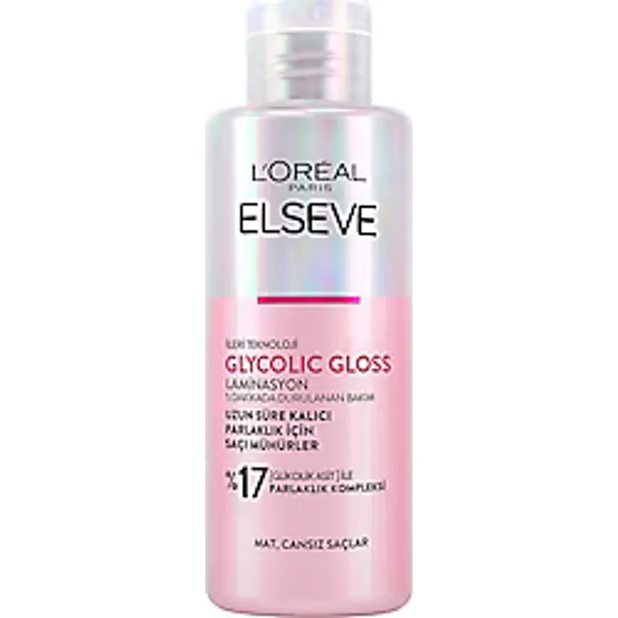 L'Oreal Paris Elseve Glycolic Gloss Laminasyon 200 ml Saç Maskesi
