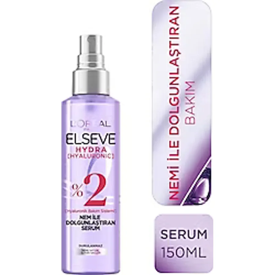 L'Oreal Paris Elseve Hydra Hyaluronic Nem ile Dolgunlaştıran Serum 150 ml