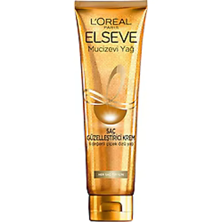 L'Oreal Paris Elseve Mucizevi Yağ Tüm Saçlar için 150 ml Saç Güzelleştirici Krem