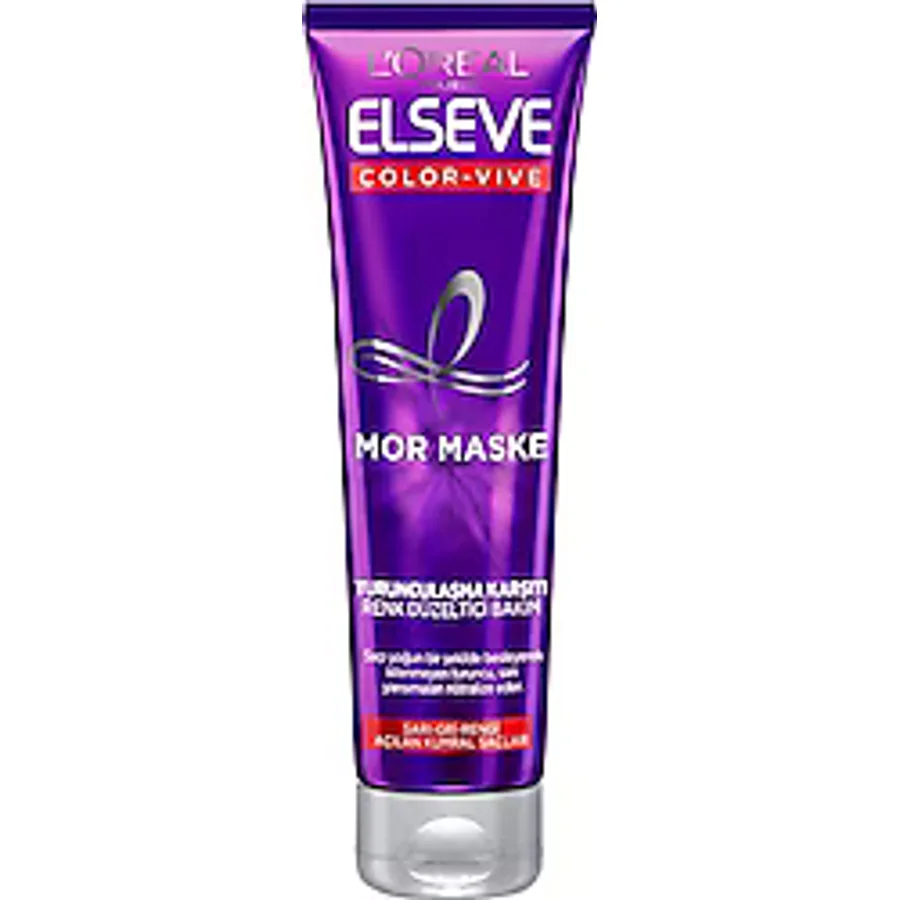 L'Oreal Paris Elseve Turunculaşma Karşıtı 150 ml Mor Maske