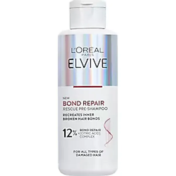 L'Oreal Paris Elvive Bond Repair Şampuan Öncesi Onarıcı Saç Bakımı, Yıpranmış Saçlar İçin, 200 ml